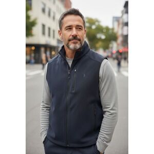 Polo Ralph Lauren Mens Performance Vest Navy Size 4XB Classic Preppy Luxury